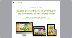 Desktop Screenshot of flip-web.de